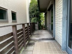 ウッドデッキ